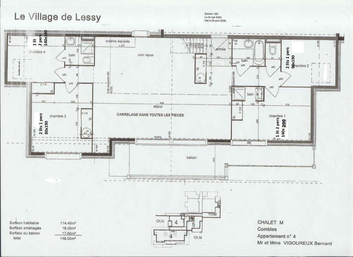 Le Lessy M4 Le Grand-Bornand Exterior foto